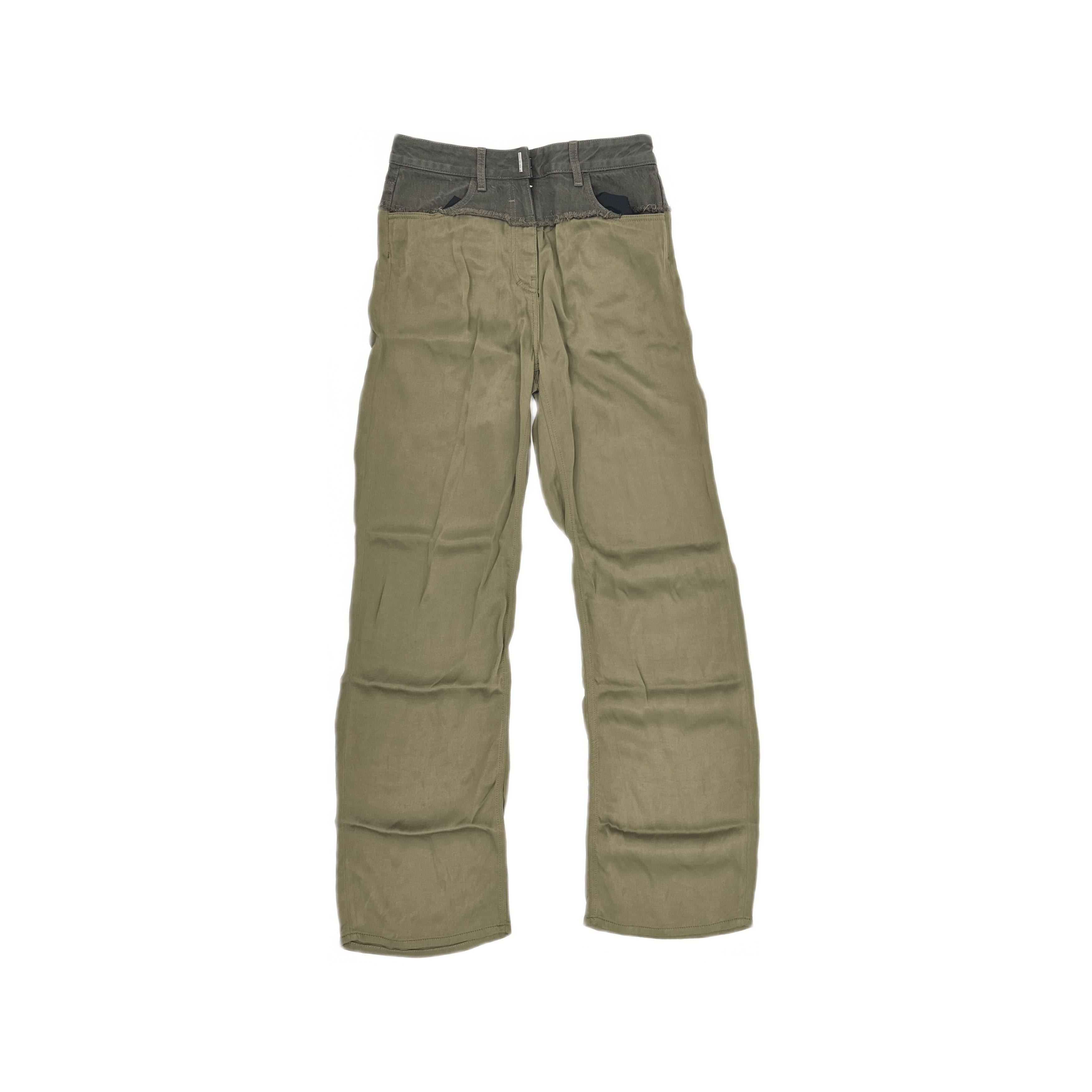 Givenchy Givenchy Two-Tone Trousers Size 28 Size 28" / US 6 / IT 42 - 1 Thumbnail