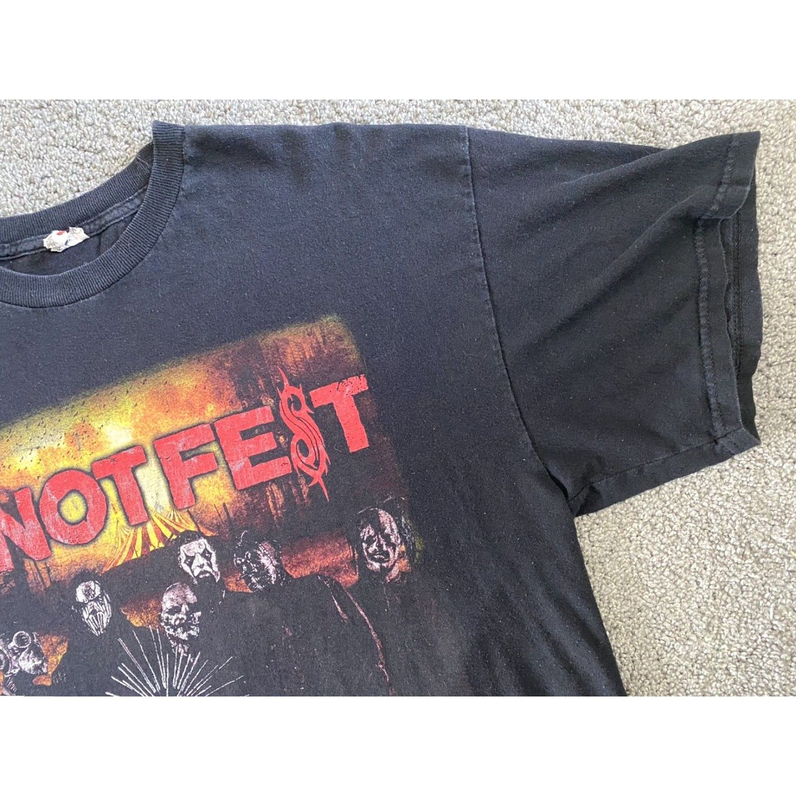 Vintage VINTAGE Slipknot Knotfest T Shirt Men’s XL Black Alstyle Danzig Volbeat Anthrax ETC Size US XL / EU 56 / 4 - 6 Thumbnail
