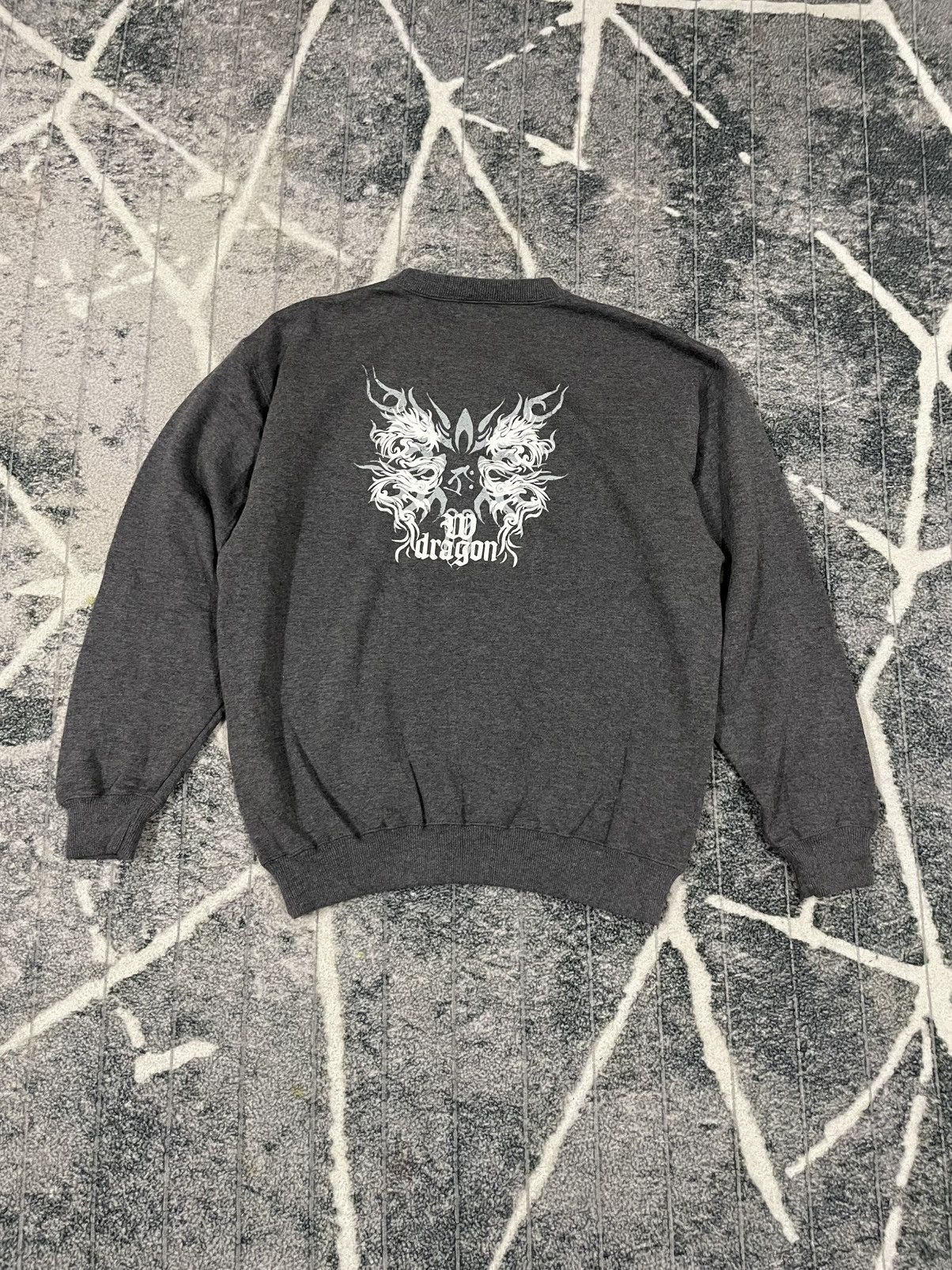 Japanese Brand RARE SUKAJAN DRAGON SWEATSHIRT Size US M / EU 48-50 / 2 - 2 Thumbnail