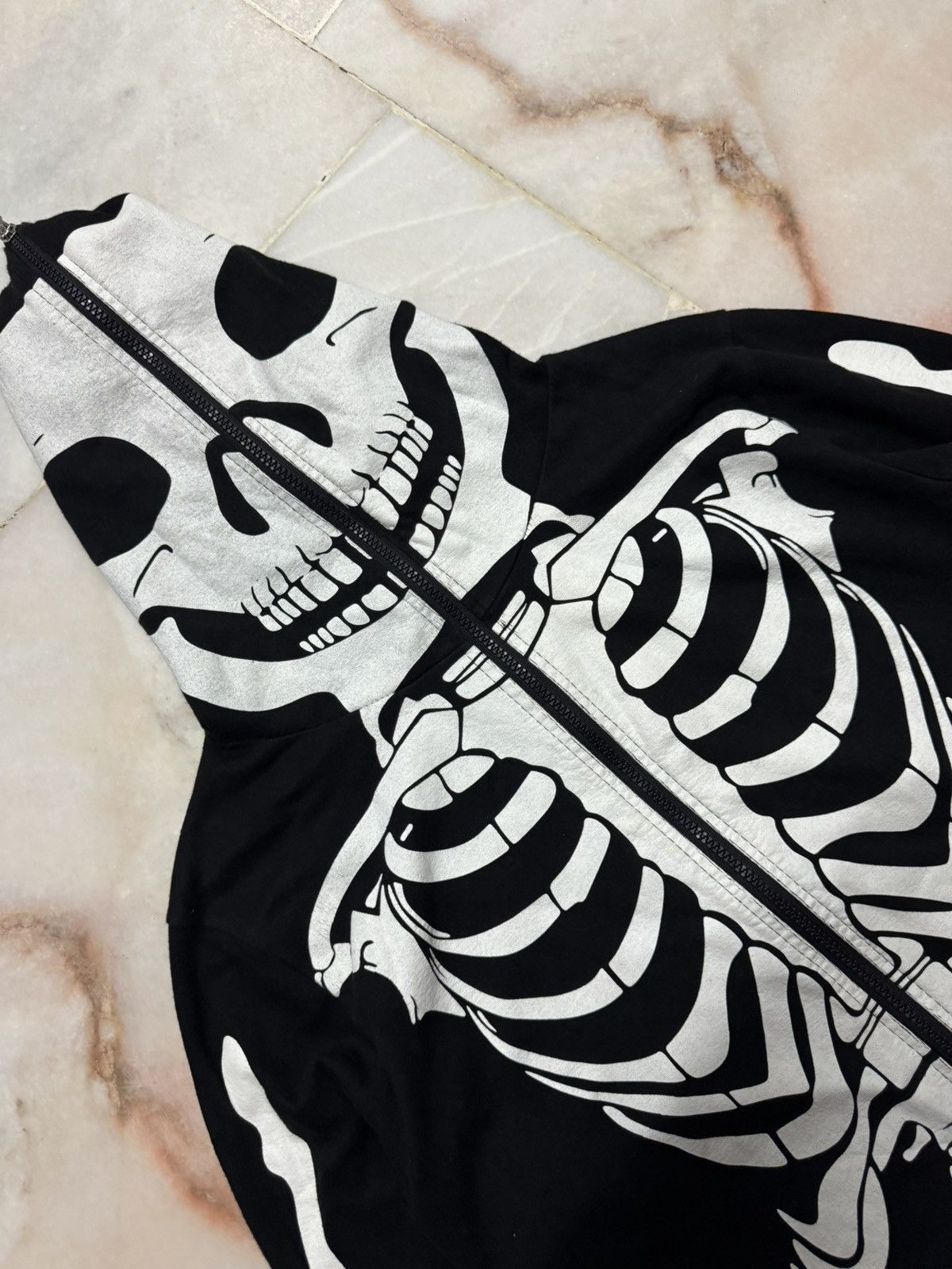 Roen 💥KAPITAL INSPIRED SKELETON BONES FULLY ZIPPER BY JAPANESE Size US S / EU 44-46 / 1 - 7 Thumbnail