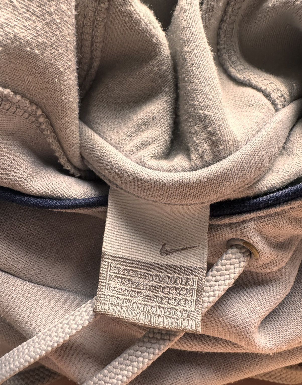 Nike × Vintage NIKE VINTAGE CENTER LOGO OVERSIZE BOXY HOODIE Size US S / EU 44-46 / 1 - 6 Thumbnail