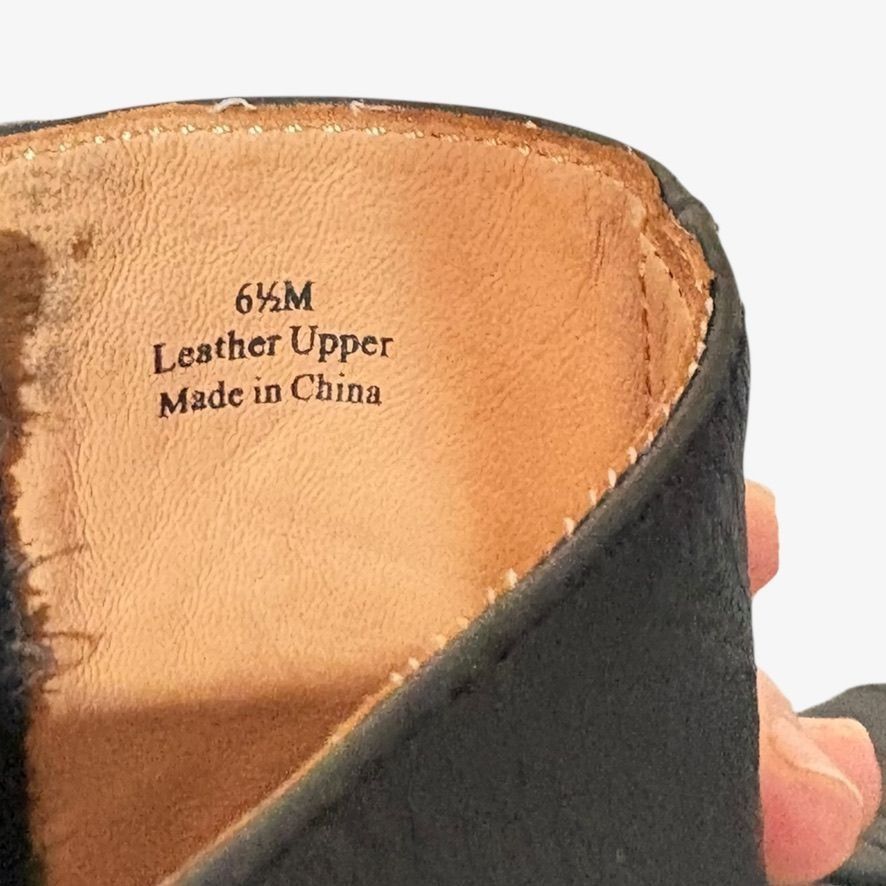 Other L'Amour Des Pieds Chelsea Boots 6.5 Black Leather Joose Ankl Size US 6.5 / IT 36.5 - 5 Thumbnail