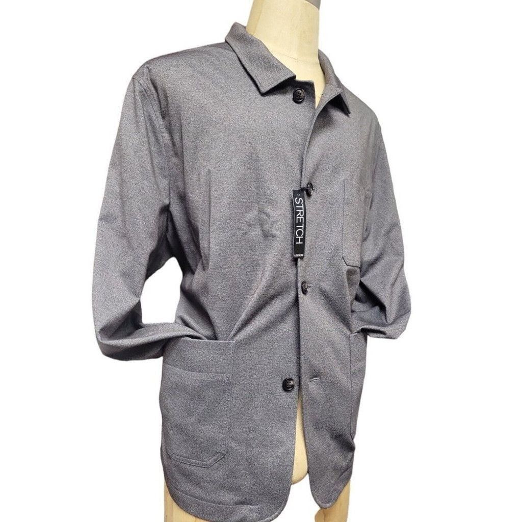 Alfani Alfani Stretch Fit Shirt Jacket. Size XXL. New With Tags Size US XXL / EU 58 / 5 - 2 Thumbnail