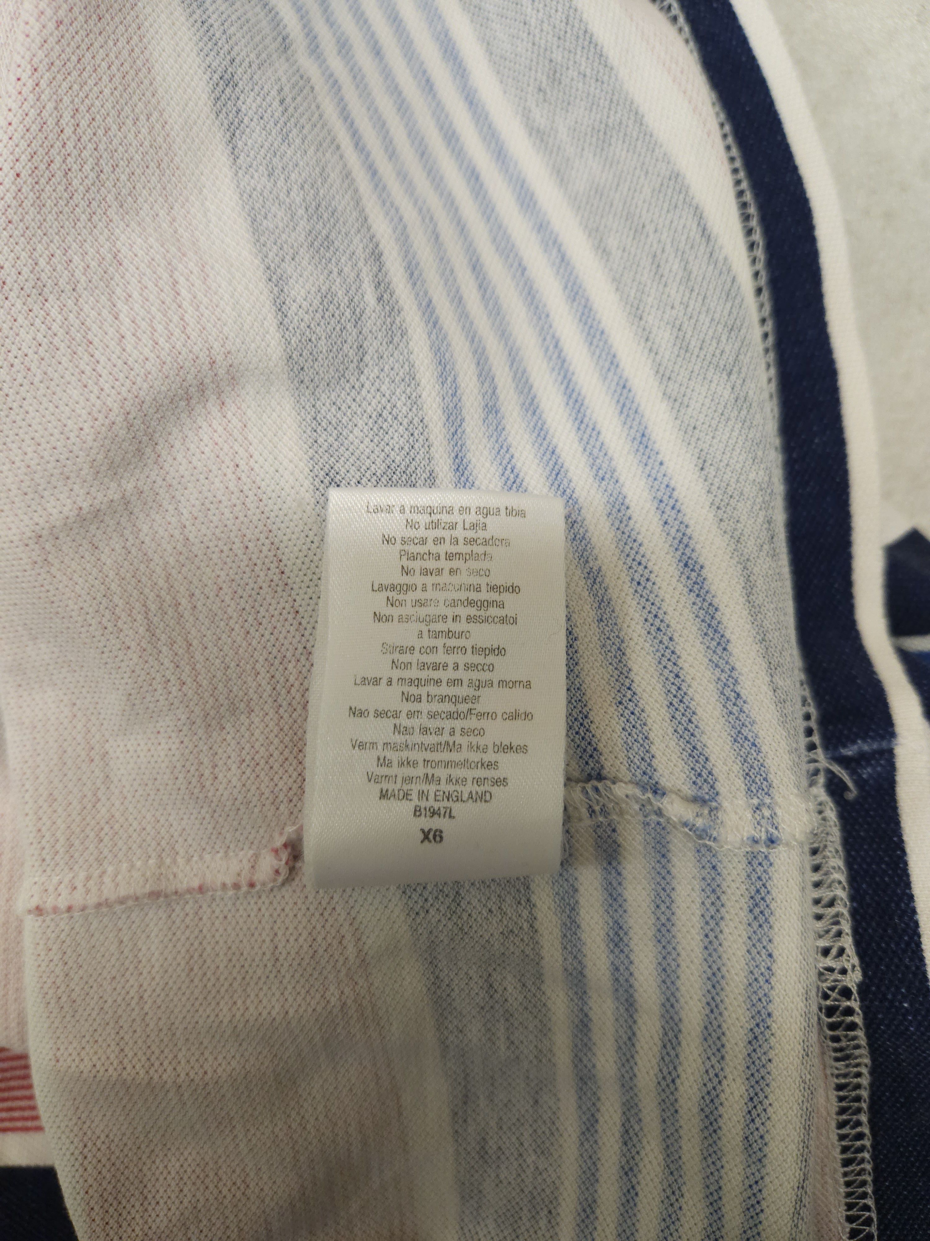 Burberry Vintage burberry striped polo shirt Size US S / EU 44-46 / 1 - 25 Thumbnail