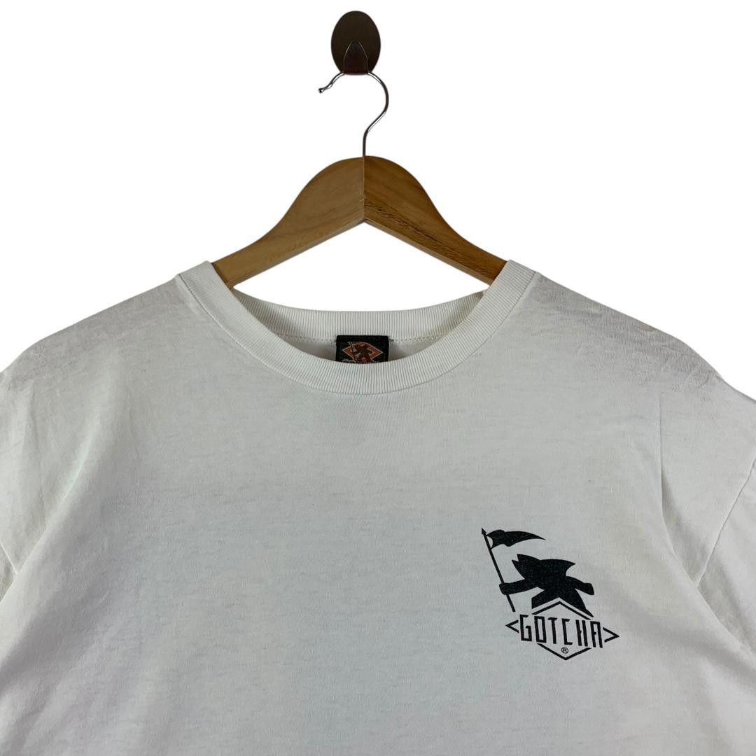 Gotcha GOTCHA big logo backhit surfing tee Size US M / EU 48-50 / 2 - 3 Thumbnail
