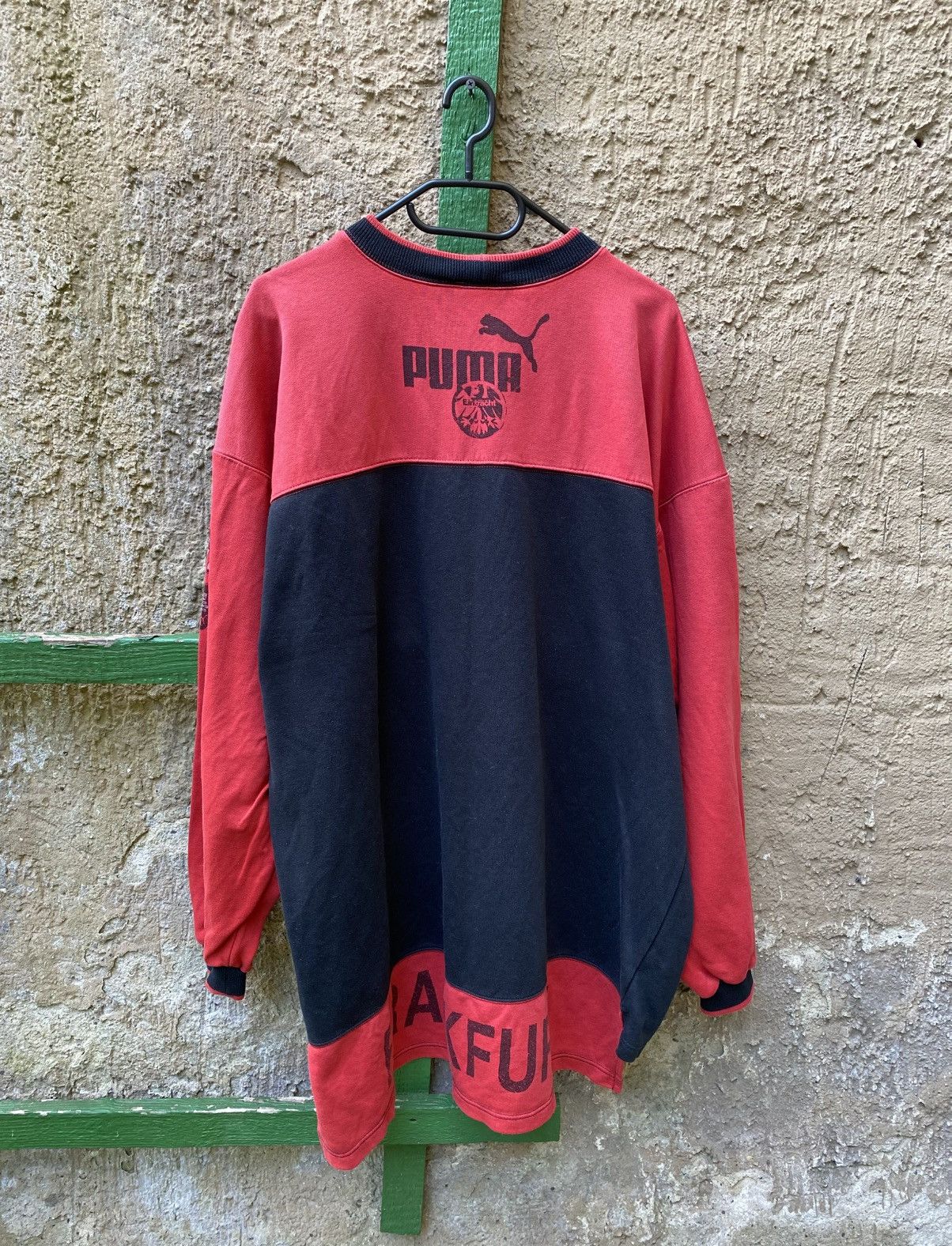 Puma Vintage Eintracht Frankfurt Sweatshirt 90s Puma Football PSG Size US XXL / EU 58 / 5 - 9 Thumbnail