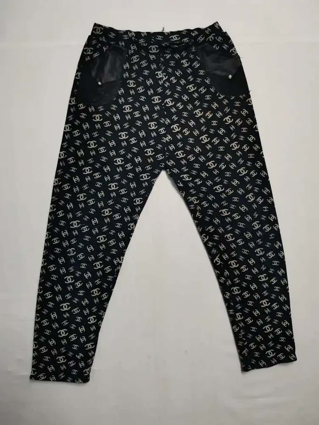 Vintage Style Design Full Print Pants Size US 26 / EU 42 - 1 Thumbnail