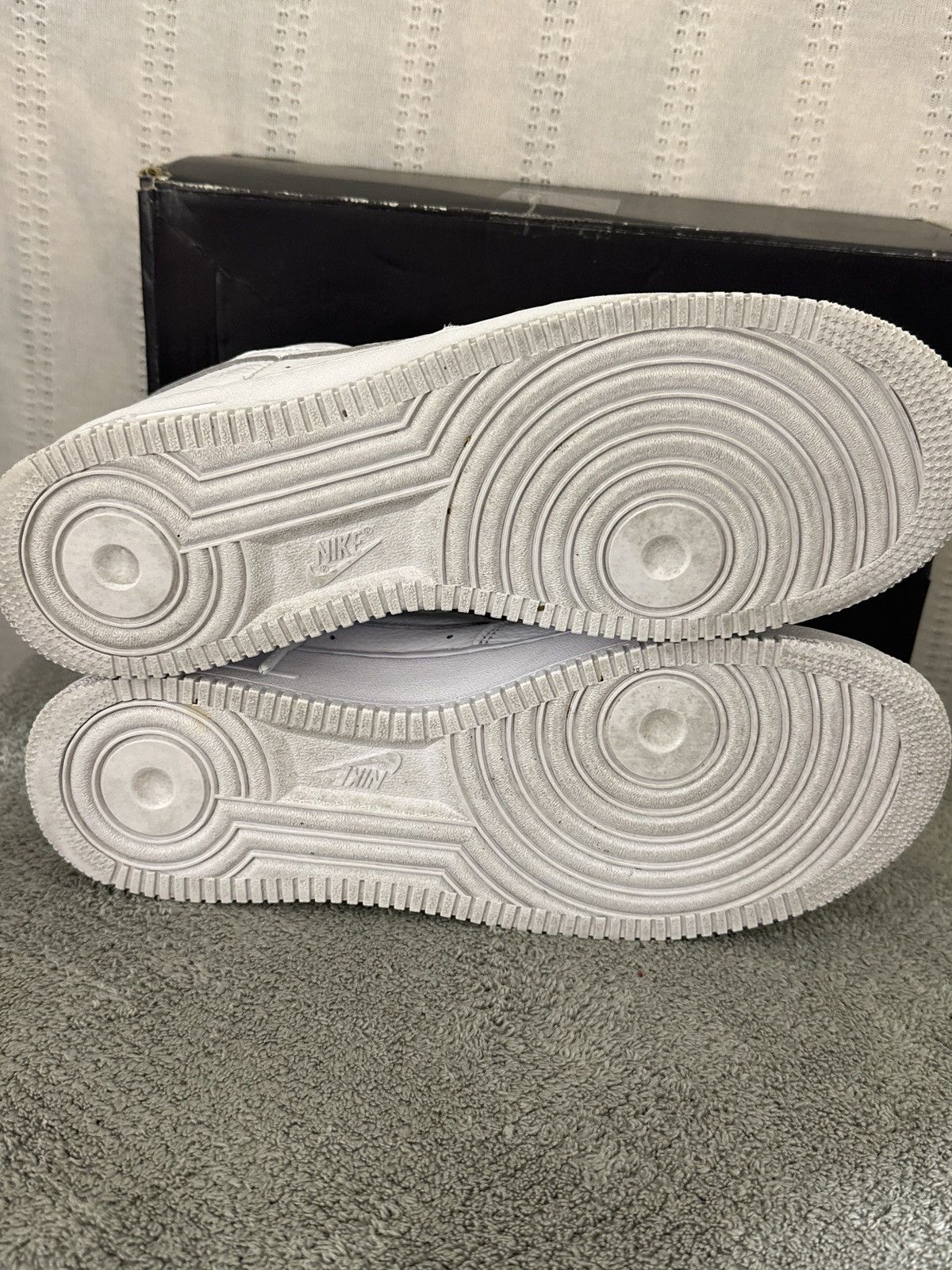 Nike NikeAir Force 1 '07 Craft 'White Vast Grey Size US 11.5 / EU 44-45 - 9 Thumbnail