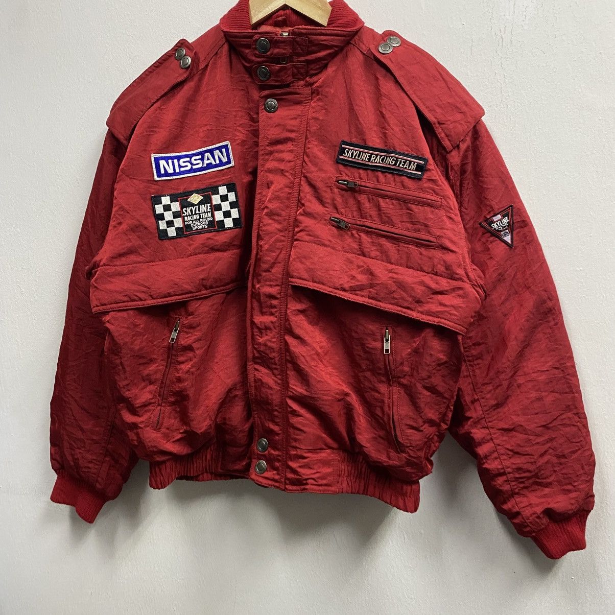 Vintage Very rare! Vintage Nissan: 90s Skyline Racing Team Jacket Size US L / EU 52-54 / 3 - 5 Thumbnail