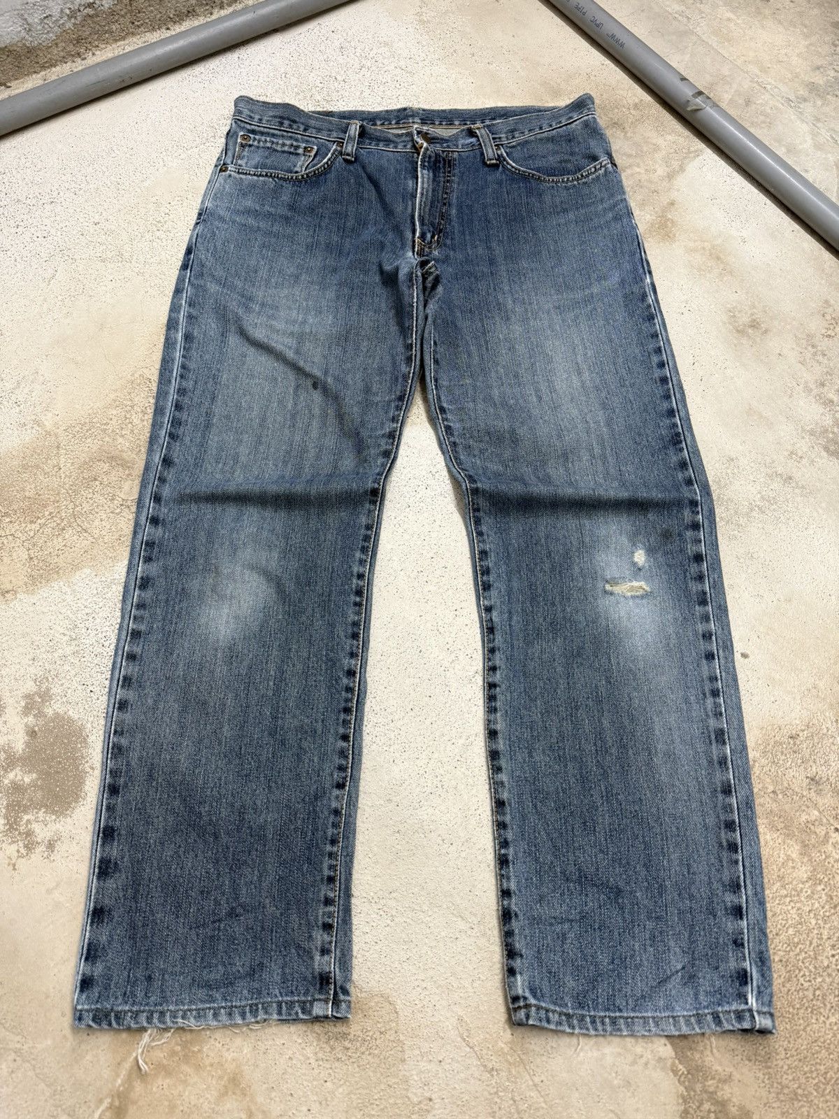 Edwin Edwin 403 International Basic Japanese Denim Pants Size US 35 - 1 Thumbnail
