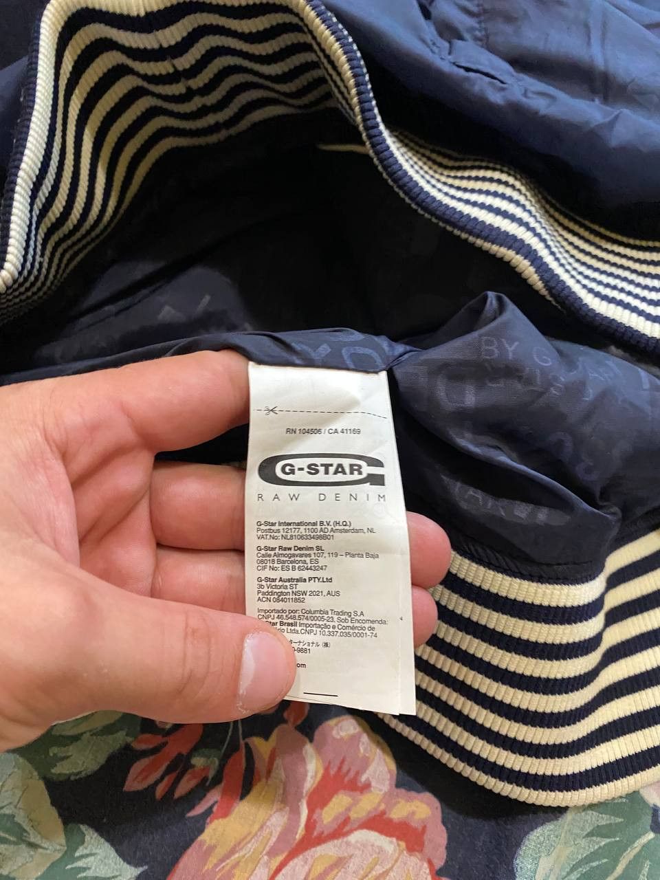 G-Star Y2K vintage blue jacket G-Star Raw Streetwear size L Size US L / EU 52-54 / 3 - 3 Thumbnail