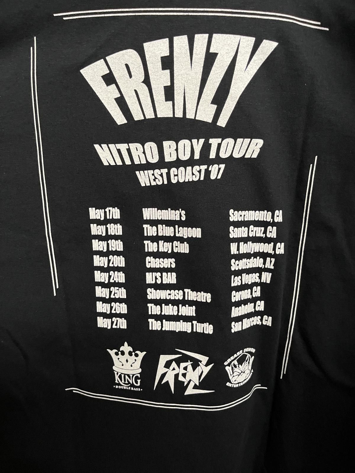 Other VTG Band Frenzy Robot Riot T-shirt Nitro Boy Tour 2007 S Size US S / EU 44-46 / 1 - 1 Thumbnail
