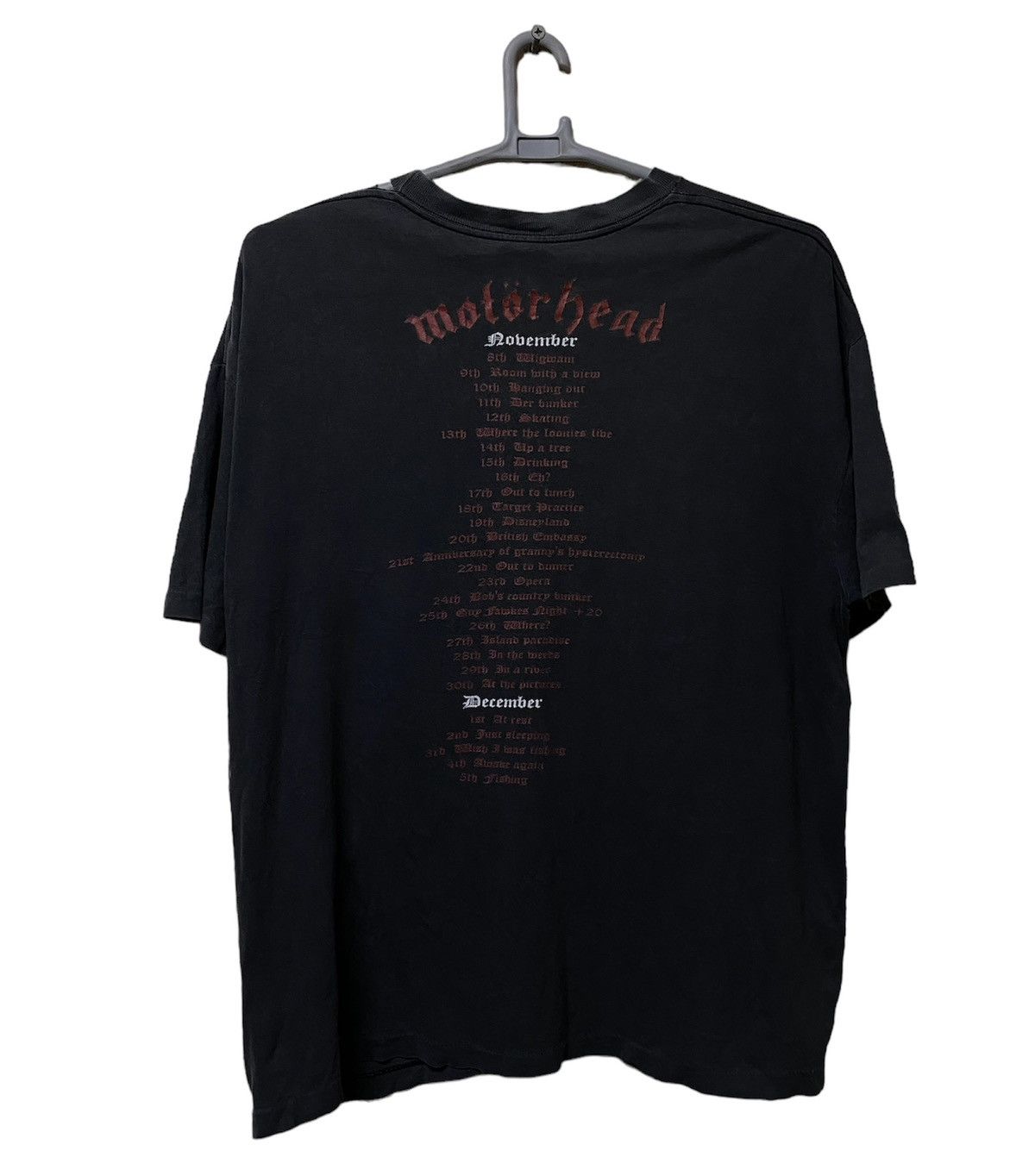Band Tees × Vintage Vintage motorhead overnight Sensation tour band shirt Size US XL / EU 56 / 4 - 2 Thumbnail