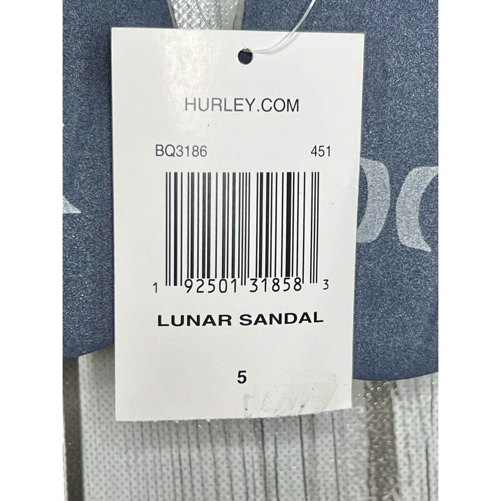 Hurley Size 5y - Hurley Lunar Sandal With Nike Lunarlon Cushioning Size US 5 / EU 37 - 4 Thumbnail