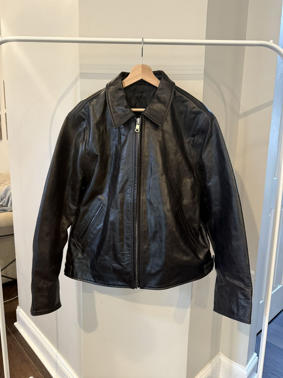 Stussy Stussy Leather Garage Jacket Size US L / EU 52-54 / 3 - 6 Thumbnail