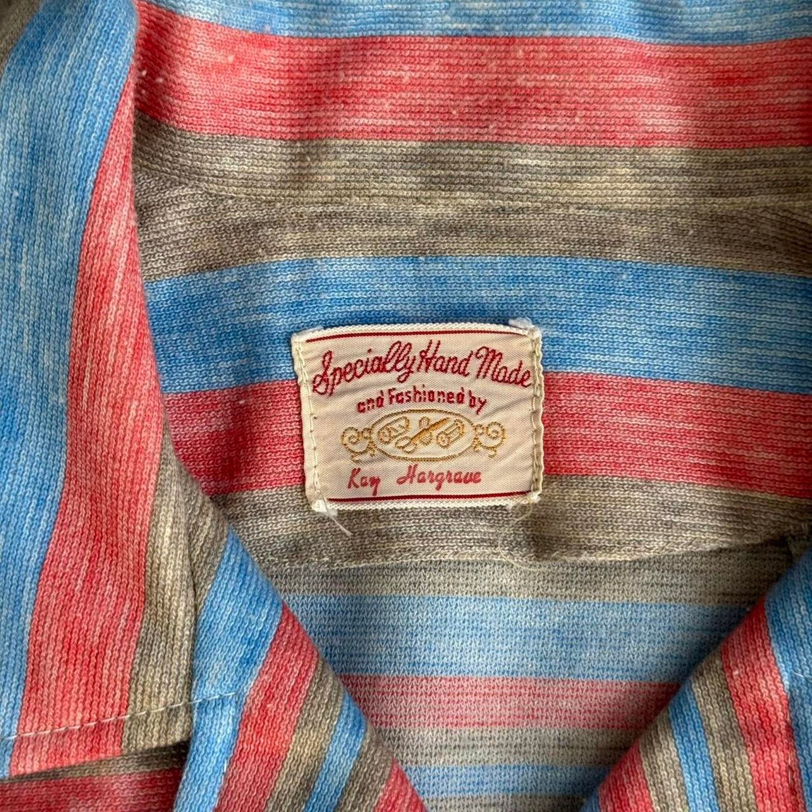 Other Vintage 50s 60s hand made women's button up Size M / US 6-8 / IT 42-44 - 6 Thumbnail