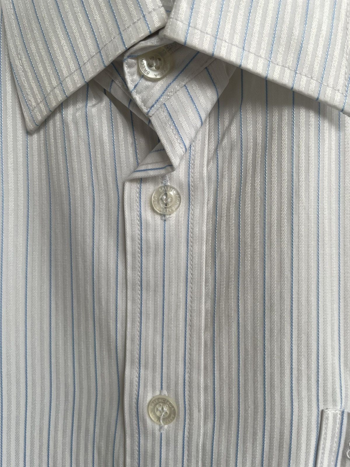 Balenciaga 2000s Balenciaga Shirts Button Up Stripped Y2K Ifsix YSL Y’s Size US L / EU 52-54 / 3 - 4 Thumbnail
