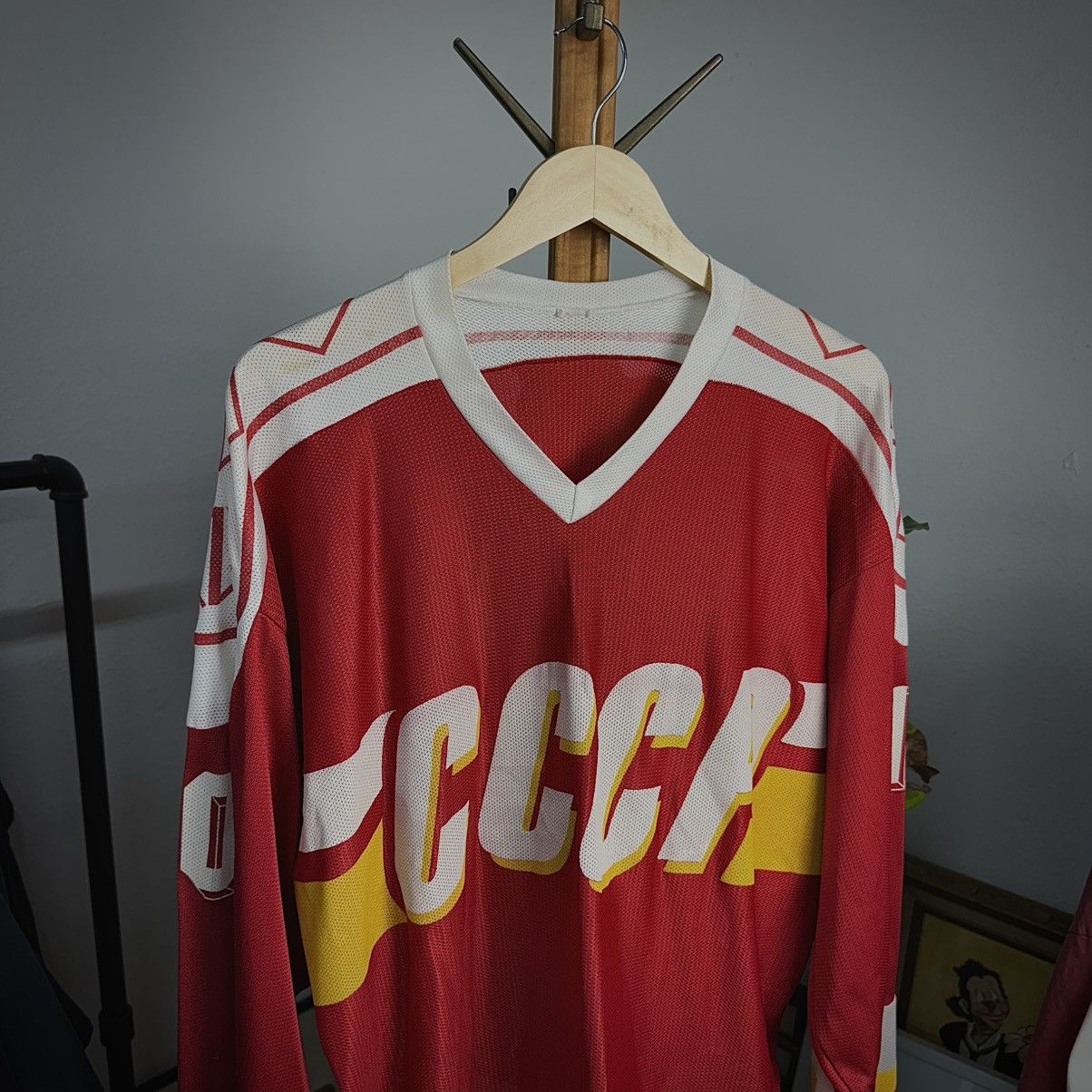 Vintage Vintage 1980s Soviet Union CCCP Russian Hockey Jersey | Grailed