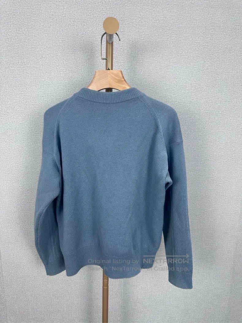 Hermes Hermes Light blue sweater cardigan Size XS / US 0-2 / IT 36-38 - 2 Thumbnail