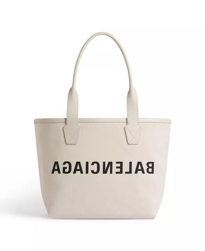 Balenciaga o1bcso1str1224 Size: OS / Jumbo Small Tote Bag in Beige Size ONE SIZE - 1 Thumbnail