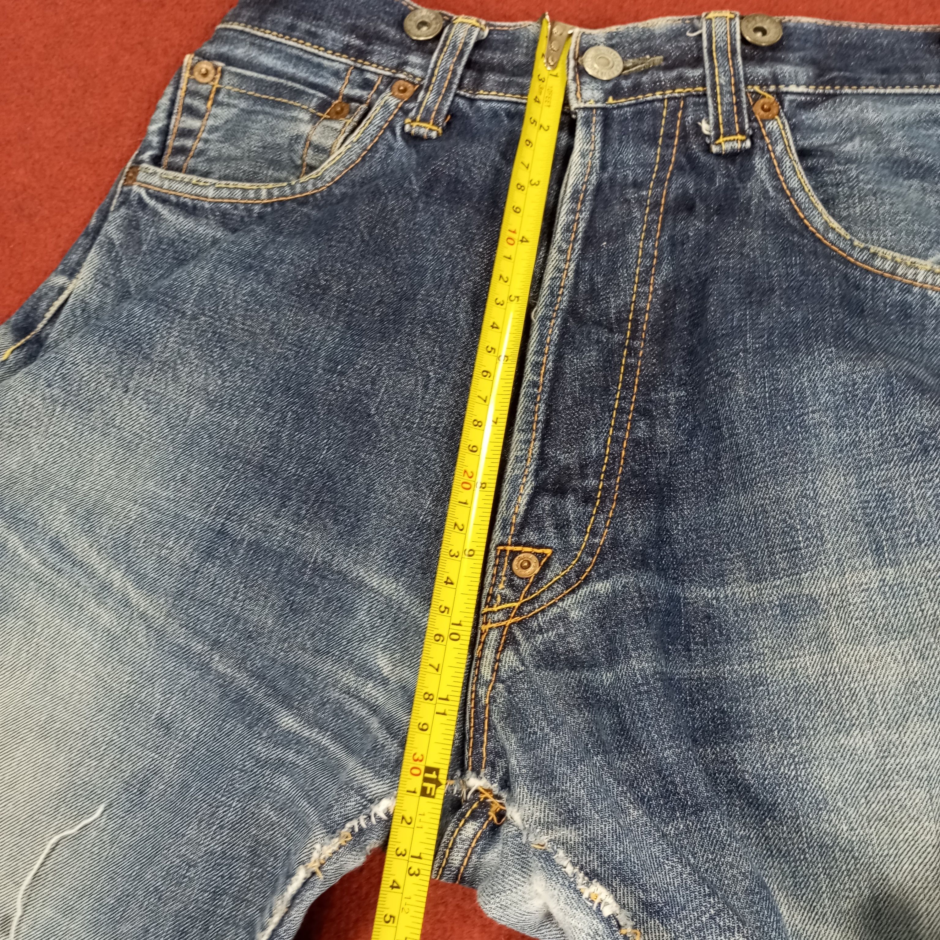 Evisu × Japanese Brand × Vintage Evis Japanese Brand Fashion Style Custom Daicock Jeans Size US 28 / EU 44 - 8 Thumbnail