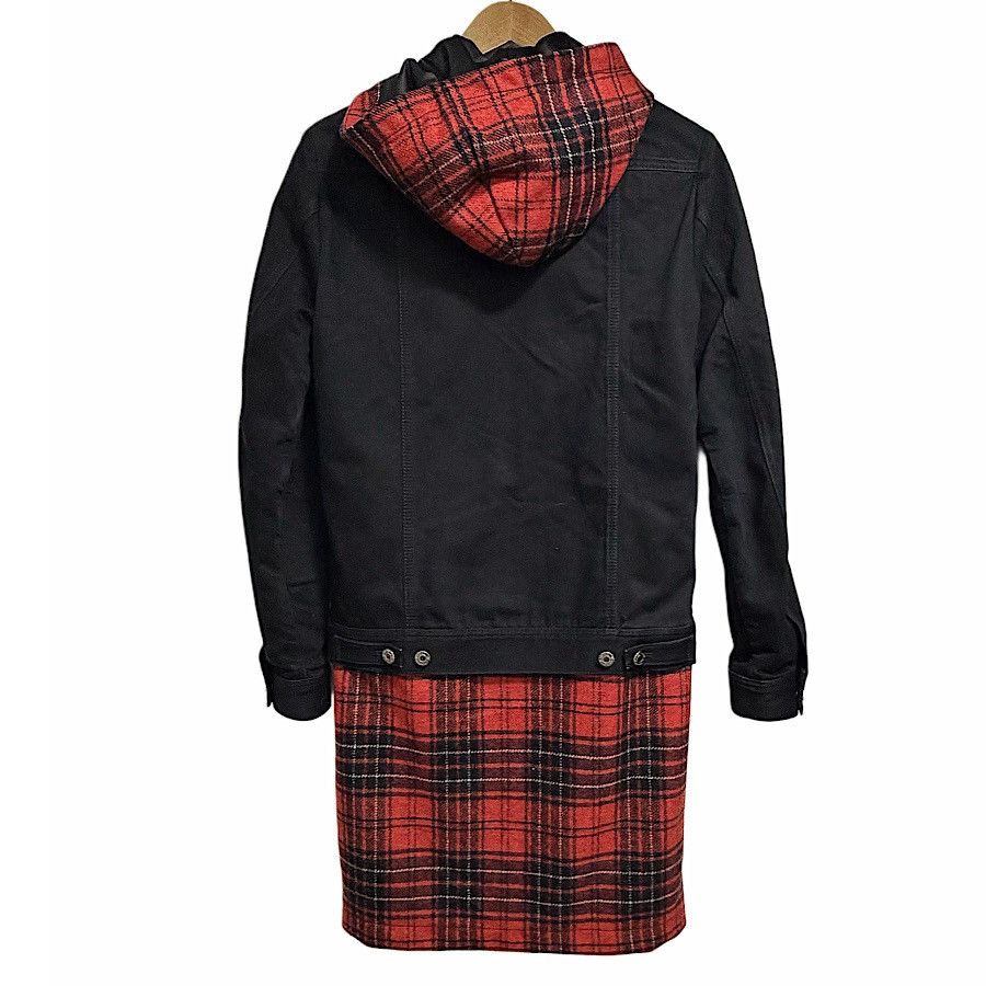 Givenchy Authentic Givenchy Riccardo Tisci Cut & Sewn Hooded Coat Size US XS / EU 42 / 0 - 4 Thumbnail
