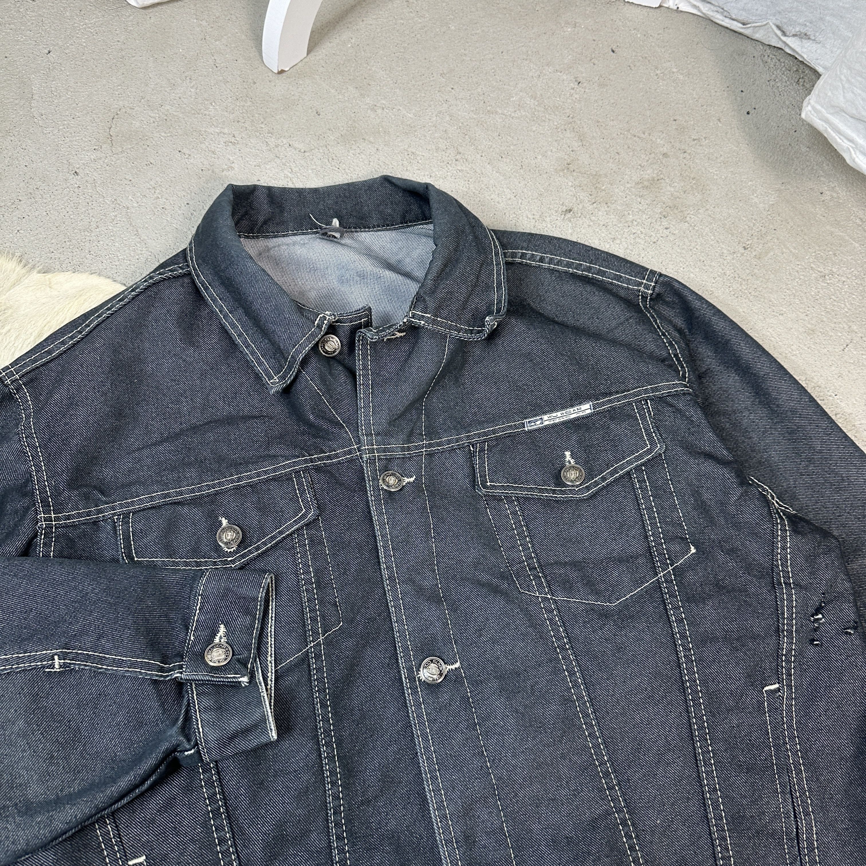 Vintage × Wu-Tang Clan Vintage Wu-Tang Clan Hip-Hop Denim Jacket Size US XL / EU 56 / 4 - 3 Thumbnail