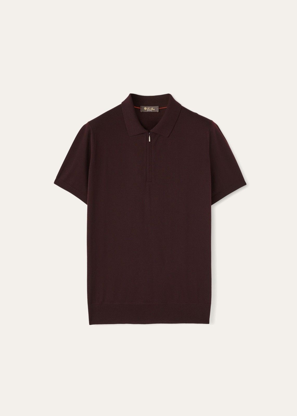 Loro Piana o1srvl11e1224 Short-Sleeved Polo Shirt in Brown Size US S / EU 44-46 / 1 - 1 Thumbnail