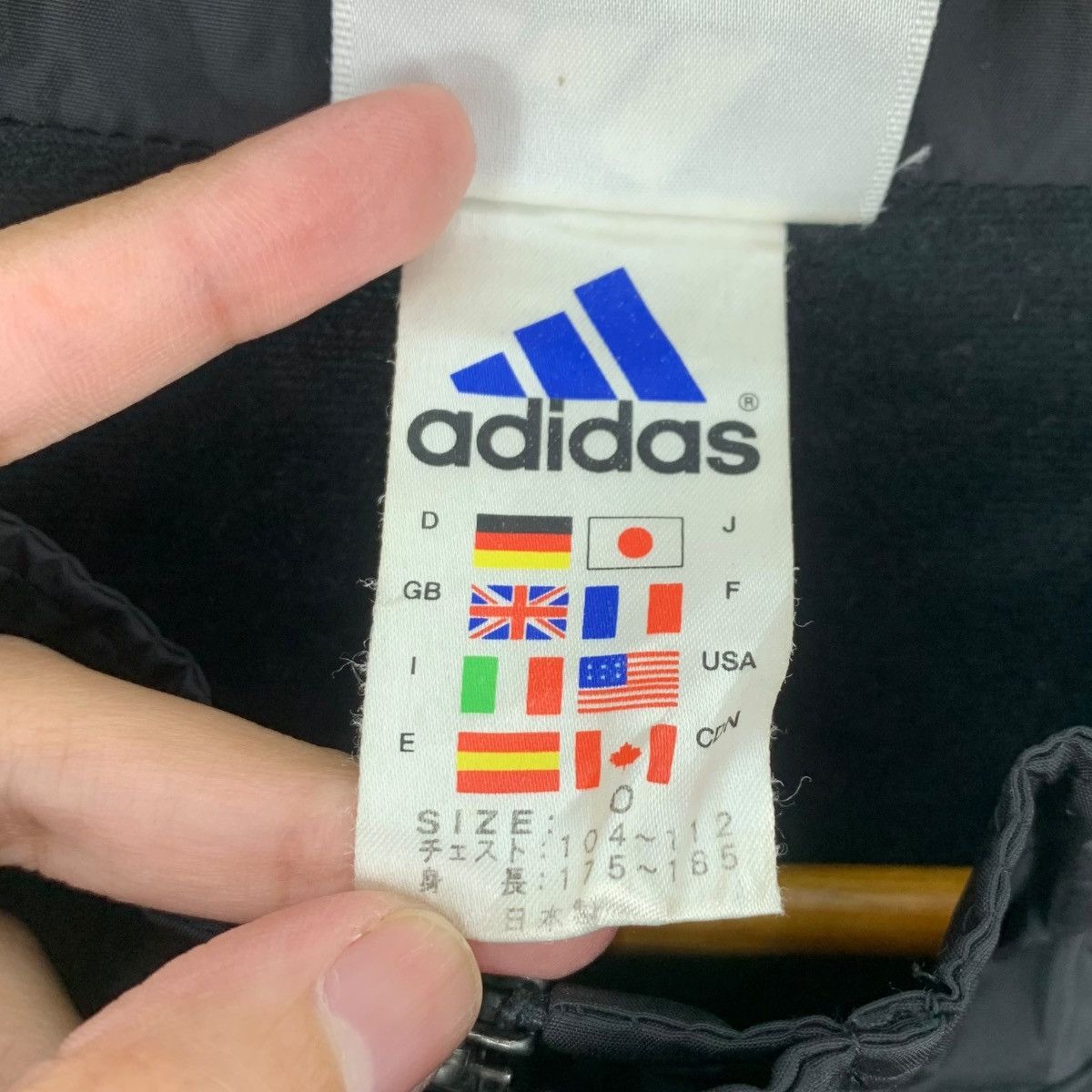 Adidas Vintage 90’ ADIDAS JAPAN NATIONAL TEAM JFA Track Jacket Size US XL / EU 56 / 4 - 8 Thumbnail