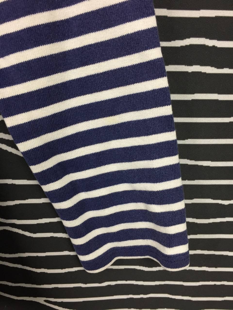 Saint James Vtg Saint James Mixed Patterns Breton Stripe Boat Neck Tee Size US M / EU 48-50 / 2 - 8 Thumbnail