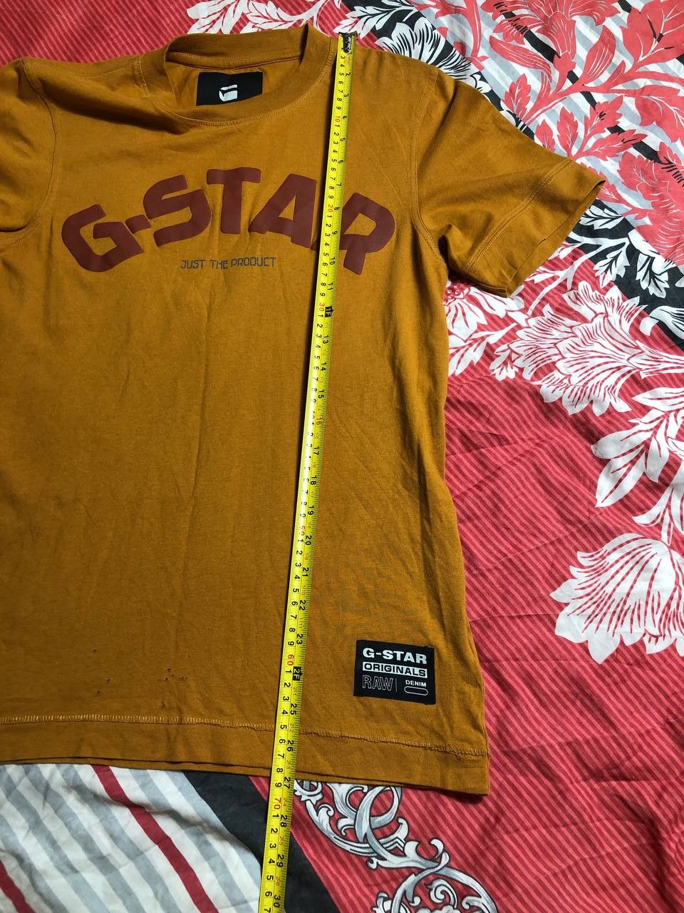 G-Star G Star Raw Vintage Mens Big logo Crew Neck T-Shirt Tee Size US S / EU 44-46 / 1 - 10 Thumbnail