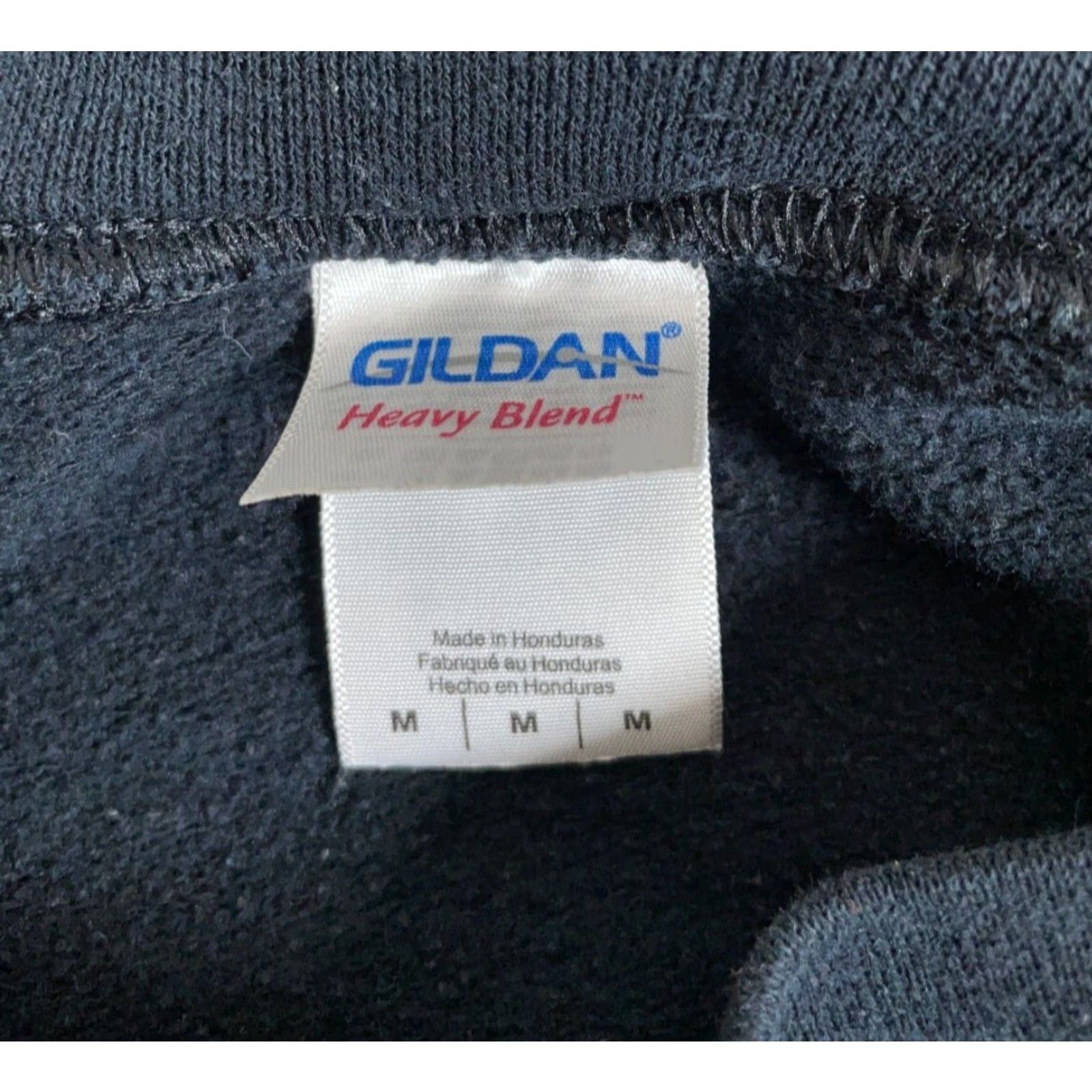 Gildan Gildan Fallbrawl Star Horns Print Sweatshirt Black Crewneck Adult Medium Men Regular Graphic Print Gothic Metal Style Size US M / EU 48-50 / 2 - 4 Thumbnail