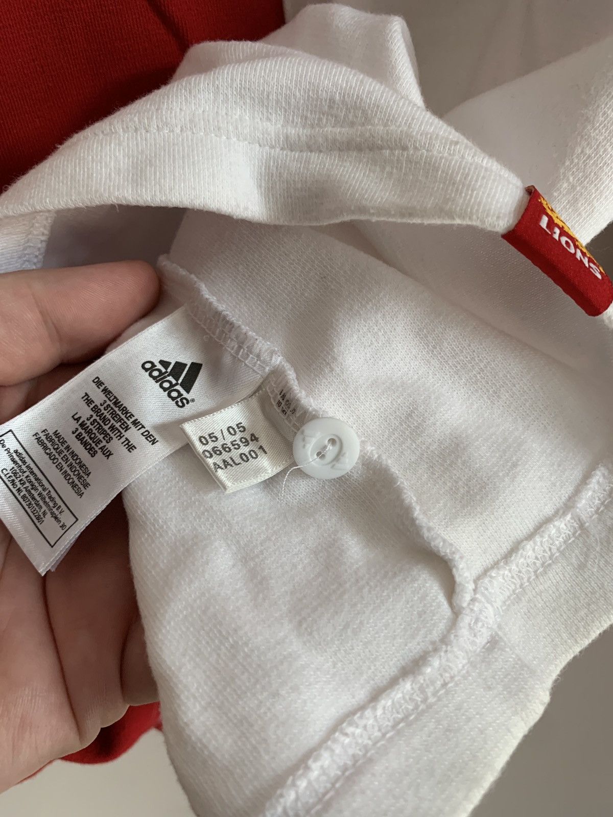 Adidas British And Irish Lions Long Sleeve Rugby Union Shirt Adidas Size US XL / EU 56 / 4 - 12 Thumbnail