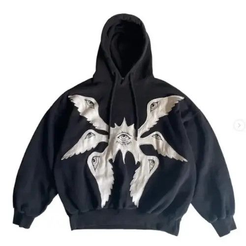 Japanese Brand Sayaka x Ezaki Vintage Goth Style Hoodie Size US XL / EU 56 / 4 - 6 Thumbnail