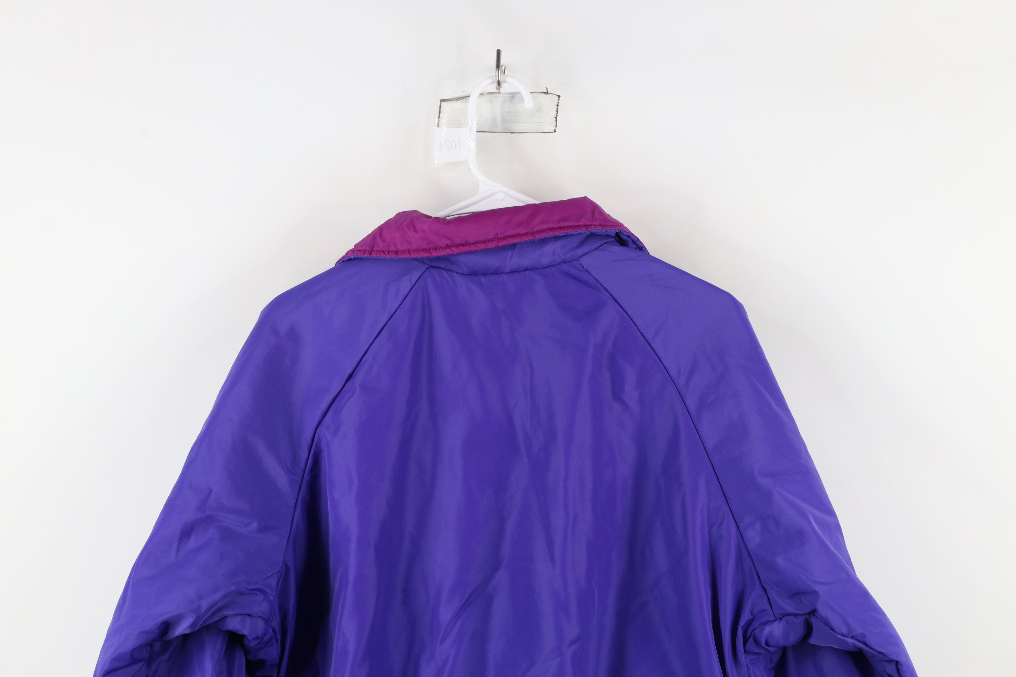 Columbia × Vintage Vintage 90s Columbia Reversible Puffer Bomber Jacket Size L / US 10 / IT 46 - 8 Thumbnail