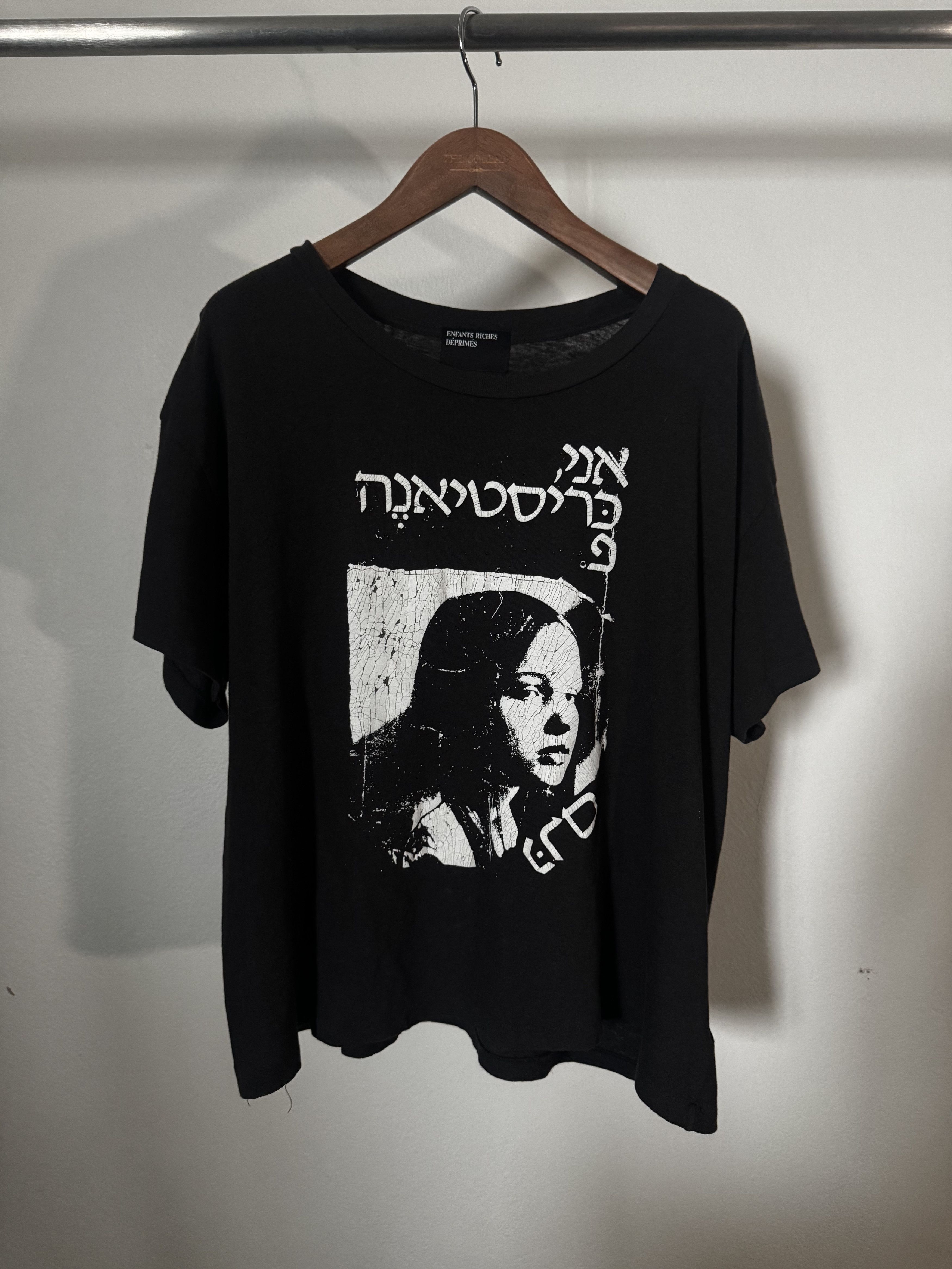 “Christiane F” graphic shirt, view 2