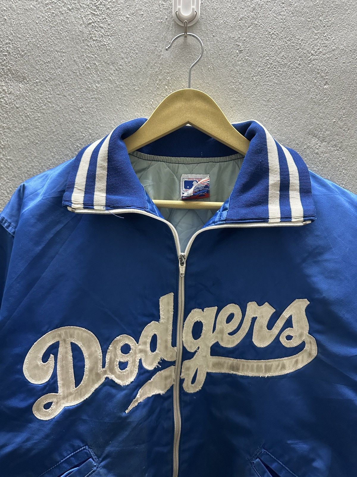 MLB × Vintage Vintage MLB Los Angeles Dodgers Big Spellout Jacket Size US M / EU 48-50 / 2 - 8 Thumbnail