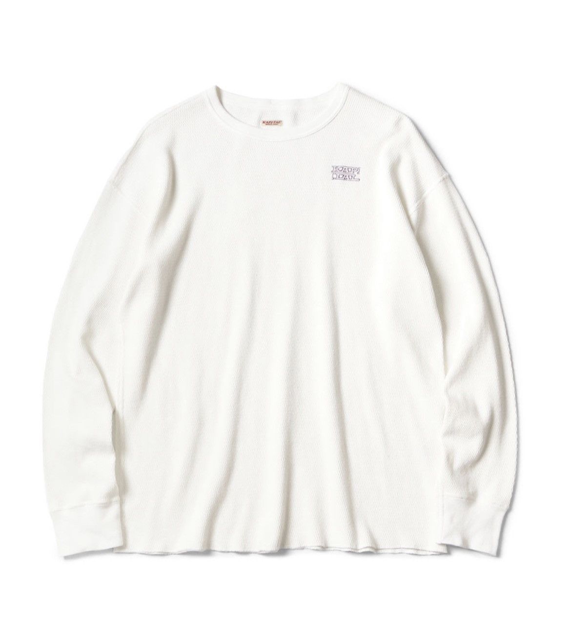 Waffle Jersey Long Sleeve T-Shirt (KAPITAL Embroidery)