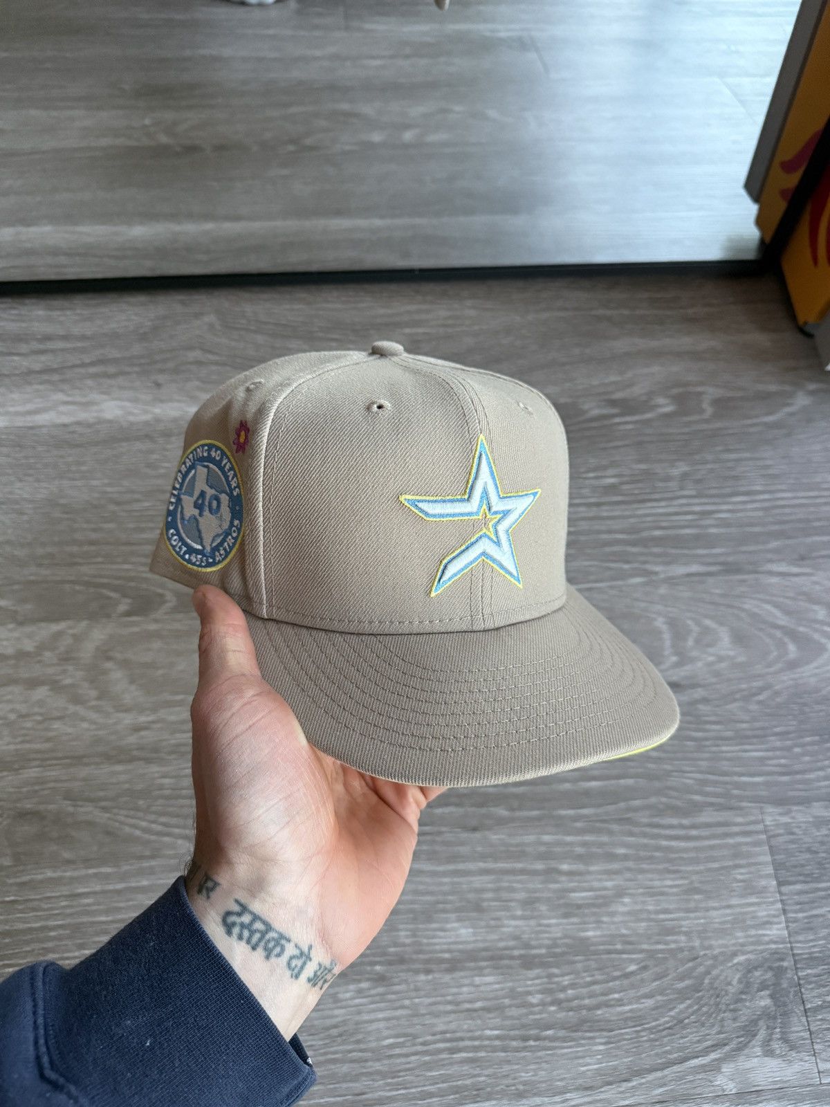 Hat Club Houston Astros Fitted Hat Size ONE SIZE - 1 Thumbnail