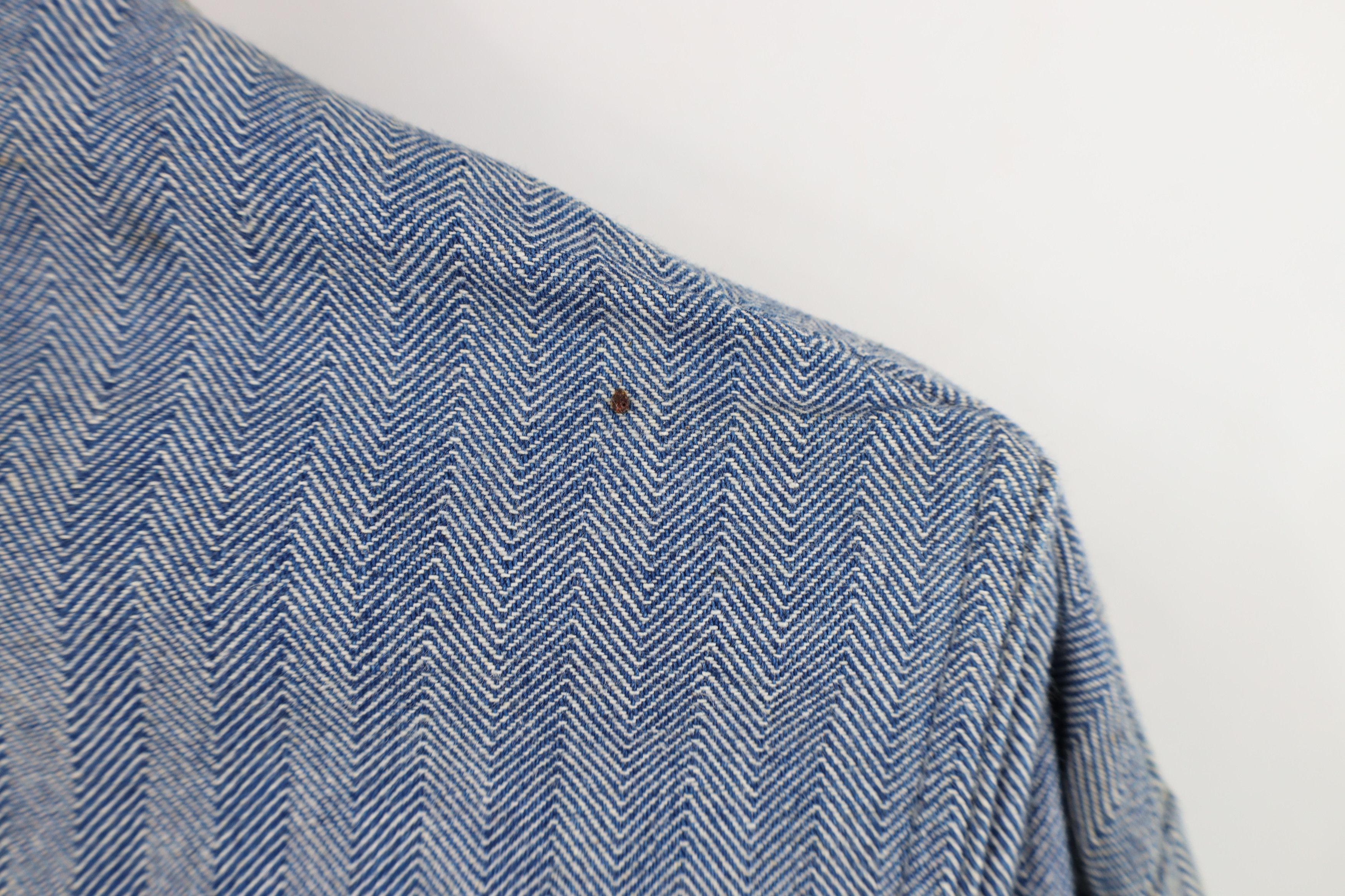 Dickies Vintage 70s Dickies HBT Herringbone Twill Coveralls Size US 38 / EU 54 - 17 Thumbnail