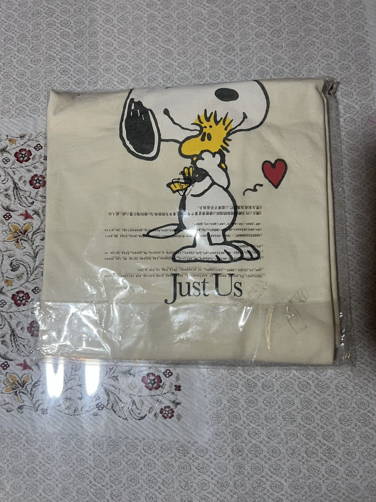 Kith × Peanuts Kith for Peanuts Snoopy Just Us Tee Sandrift T-Shirt Sz XXL Size US XXL / EU 58 / 5 - 8 Thumbnail