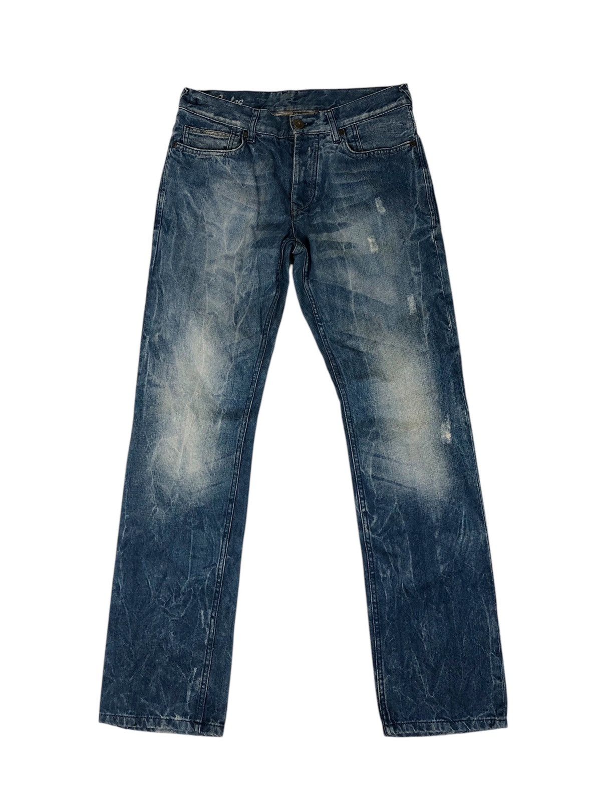 Japanese Brand Jules Stone Washed Denim Jeans Size US 32 / EU 48 - 1 Thumbnail