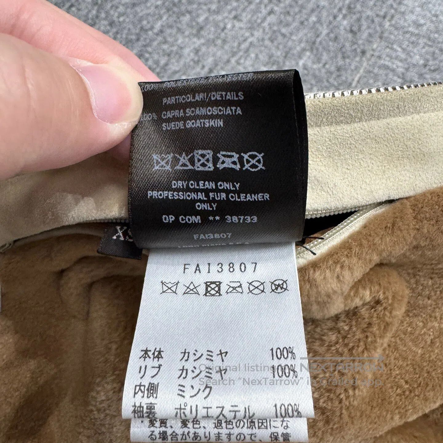 Loro Piana LORO PIANA Inner mink and cashmere jacket| Size US XS / EU 42 / 0 - 5 Thumbnail