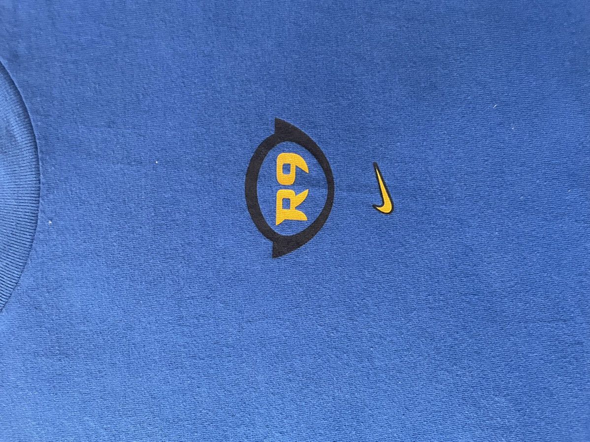 Nike Vintage Nike R9 T Shirt Size US L / EU 52-54 / 3 - 2 Thumbnail