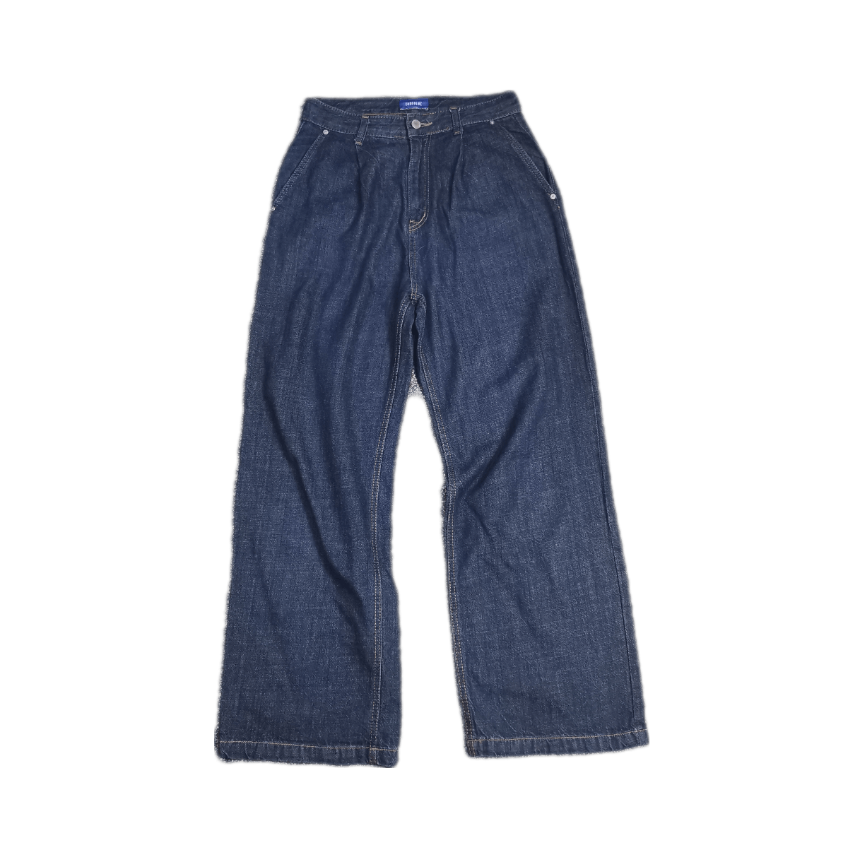 Hysteric Glamour 🔥🔥Vintage Y2k Crazy Baggy D-Rise Cutting Core Blue Denim Size US 28 / EU 44 - 2 Thumbnail