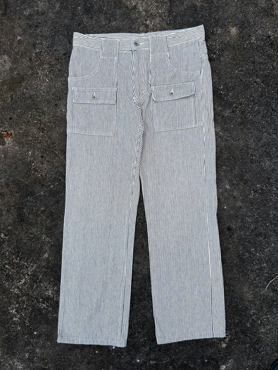 Comme Ca Ism Comme Ca Ism Multipocket Striped Kinky Jeans Size US 26 / EU 42 - 1 Thumbnail