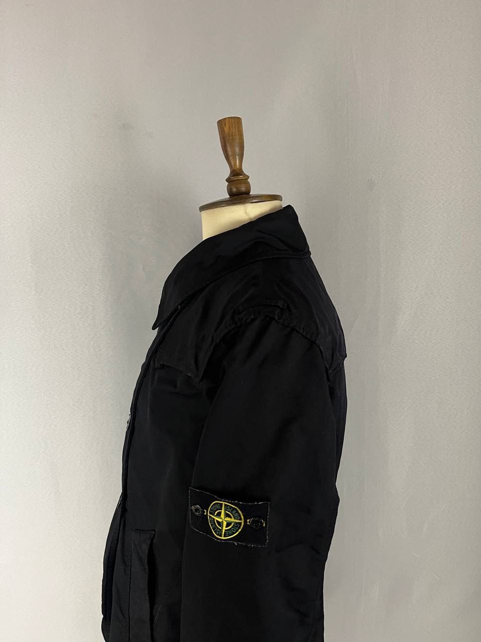 Stone Island Stone Island AW 08/09 Davit Trench Coat Jacket Black Size US L / EU 52-54 / 3 - 7 Thumbnail