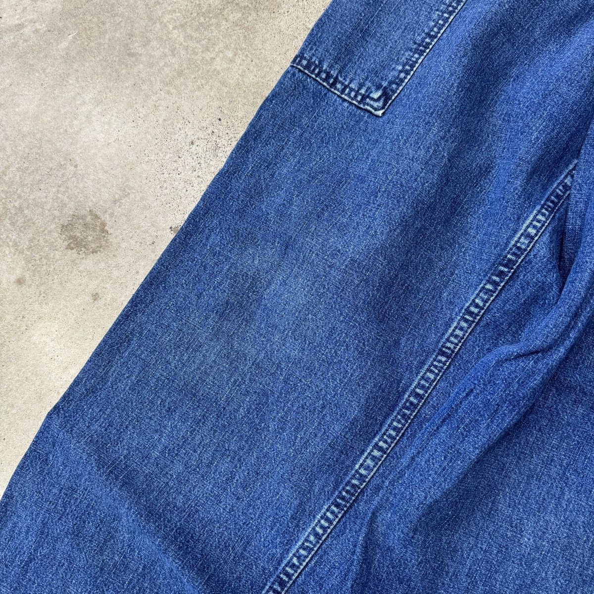 Vintage VINTAGE POLO JEANS BAGGY CARGO SKATER DENIM JEANS 28x29in Size US 28 / EU 44 - 12 Thumbnail