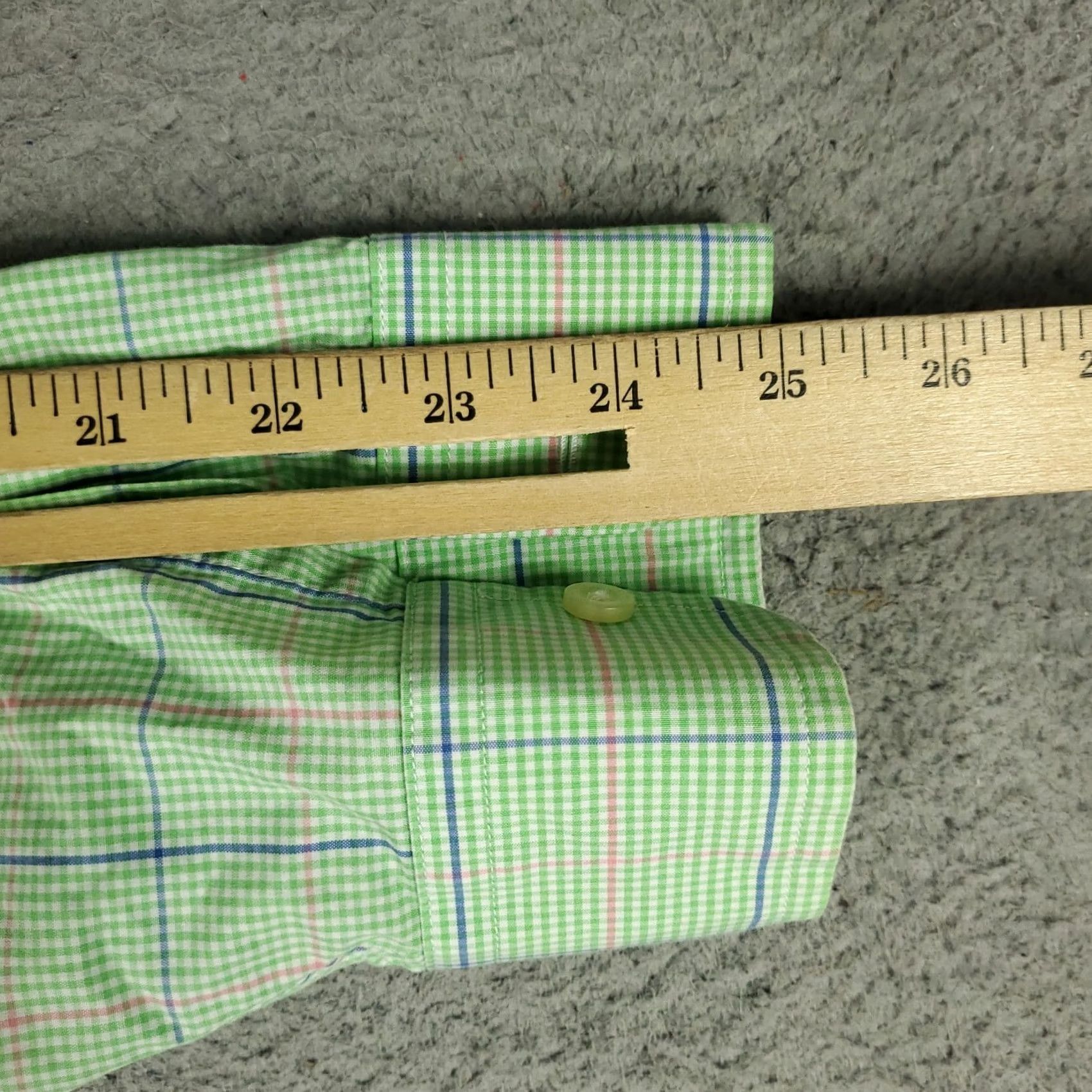 Vineyard Vines Vineyard Vines Shirt Mens XL Green Plaid Button-Up Long Sleeve Size US XL / EU 56 / 4 - 7 Thumbnail