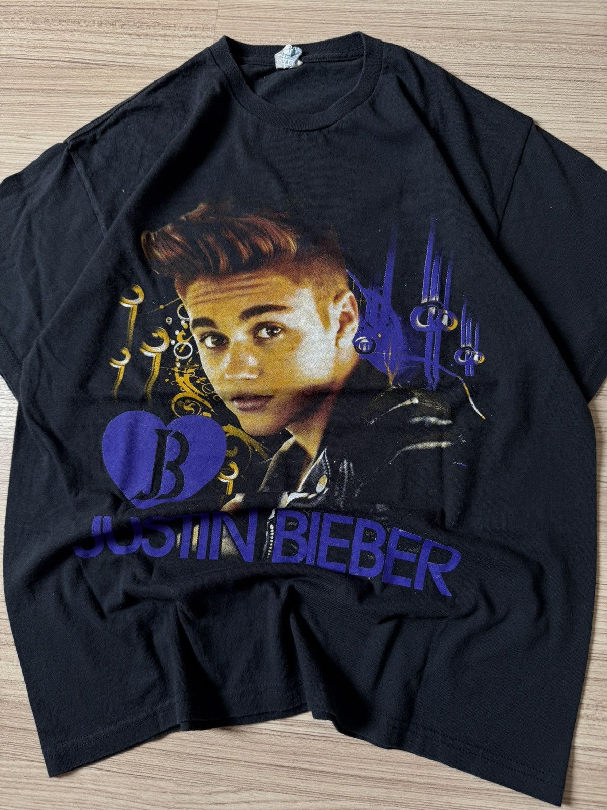Band Tees × Rap Tees × Vintage Vintage Justin bieber - believe tour t shirt 2012 Size US L / EU 52-54 / 3 - 3 Thumbnail